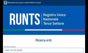 Portale RUNTS - Verificare il bilancio di un associazione di volontariato